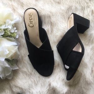 Circus Sam Edelman // Stevie Black Suede Heels 8
